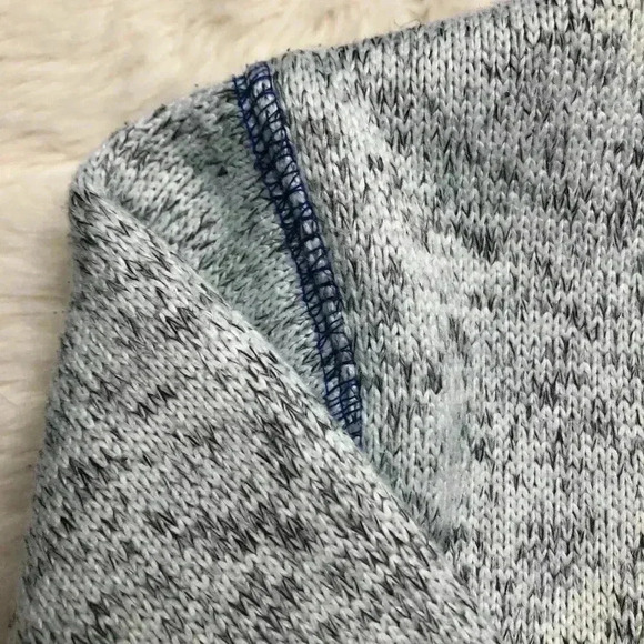Joe  Fresh Zip-Up Sweater Grey & Blue Size 3T - Picture 15 of 16